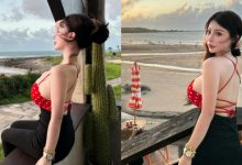 颱風走了還是波濤洶湧！巨乳騎士《艾妃aifei》北海岸觀浪-德州扑克迷