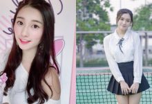 甜美青春學生妹「Qiu Wen秋雯」，初戀系形象讓人深深著迷！-德州扑克迷