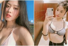 好OP！正妹「爆乳南半球」超雄偉，「渾圓乳量」要撐爆比基尼！-德州扑克迷