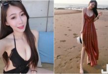 太正了！文藻大學「長腿正妹」！低胸泳裝「海邊爆乳」白皙畫面好誘人！-德州扑克迷
