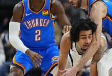 大发体育-亚历山大19+5霍姆格伦8分 约基奇缺阵掘金不敌雷霆，大发助力你的致富之路！-德州扑克迷