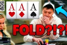 【EV扑克】能弃掉这手Set A真的太绝了!简直有点不真实-德州扑克迷