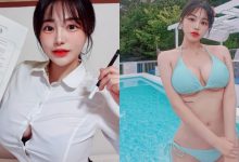 巨乳出閘！南韓大奶網紅「쩡이」襯衫扣子被撐爆，份量過猛hold不住啦！-德州扑克迷