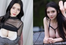 沒看過這麼大的ω！性感OL《Angelina岑熙》上班穿黑絲襪超犯規-德州扑克迷