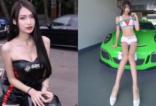 逆天長腿來襲！甜美車模「Vicky 邵婷」腿長114cm，「超亮車頭燈」也沒在客氣！-德州扑克迷