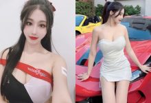 麗寶賽車場「白皙雪乳正妹」夏小允，超惹火Ｓ曲線讓人看了猛踩油門！-德州扑克迷