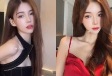 天蠍座正妹「紅色禮服好誘人」，嫵媚的眼神「曲線好勾人」！-德州扑克迷