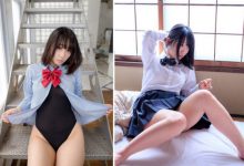 白嫩爆萌的「E奶coser」　巨乳+黑絲襪組合…犯規又超甜美！-德州扑克迷