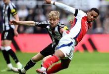 大发体育-0-1！阿森纳毫无斗志，戈登+伊萨克击溃枪手防线，大发助力你的致富之路！-德州扑克迷