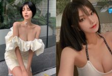 時尚尤物「王希唯」性感鎖骨深到能裝水，「美體狂頂傲氣車燈」更讓人驚艷！-德州扑克迷