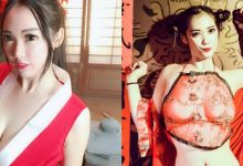 有穿跟沒穿一樣！巨乳妹子「超薄透明肚兜」慶新春！渾圓美乳遮不住…-德州扑克迷