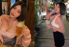 神農街出沒的「窈窕辣妹」香肩美乳好養眼！微醺模樣讓人好心動啊-德州扑克迷