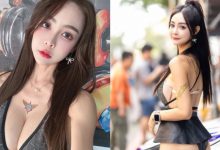 蜜糖甜心「蔡小佩」現身南台車展，「網襪蜜臀」比香車還誘人！-德州扑克迷