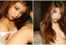 長腿「爆乳正妹」穿上白色馬甲的性感寫真，攝影師CK鏡下美艷的慾望瞬間-德州扑克迷