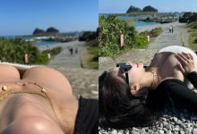 橫看成嶺側成峰！巨乳妹「艾妃」應景合影，網嗨揪團來爬山！-德州扑克迷