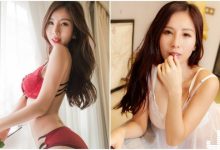 紅白內衣的誘惑！辣模Tiffany「火辣美乳曲線」，低胸視角超誘人！-德州扑克迷