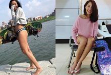 戀愛了！清爽正妹「好林」，健身滑水練出「神級美腿」讓人無法移開視線啊！-德州扑克迷