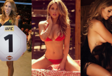 UFC女郎！「終極格鬥」舉牌妹場邊遊走　身材太火辣觀眾視線跟著移動-德州扑克迷