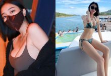 香港正妹「爆乳長腿」秀不停！細肩帶背心挺「渾圓美胸」，壞壞的最有魅力！-德州扑克迷