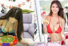 願者上鉤！甜心女孩「安希」用巨乳釣魚　向前一傾深溝乍現-德州扑克迷