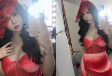 春聯成精啦!「巨乳姊姊」香菱紅色爆乳裝好辣,缺春聯都去找她!-德州扑克迷