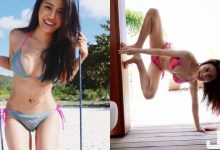 這是哪一招!「陽光比基尼妹」原來筋超開,沙灘曬乳還要邊爬牆!-德州扑克迷