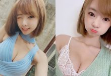 高挑E奶正妹優寶「迷人表情好甜美」，「深V辣曲線」實在好兇！-德州扑克迷