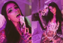 墮落天使！刺青辣妹全身上下佈滿狂野紋身　火辣胴體讓人不小心淪陷-德州扑克迷