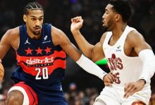 大发体育-库利巴利27分加兰24+8 米切尔20+6+6骑士力克奇才，大发助力你的致富之路！-德州扑克迷