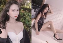 可愛迷人的反派角色！「娜娜米Nana」性感洋裝秀豐滿美乳，「白嫩長腿」根本犯規！-德州扑克迷