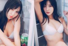 越晚越亢奮！清甜正妹「羽晴Min」半夜辣身開冰箱，超準預感今晚大家都別想睡！-德州扑克迷