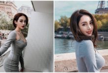 大眼正妹froggy「穿緊身衣遊巴黎」,塞納河畔前的曲線辣暈了!-德州扑克迷