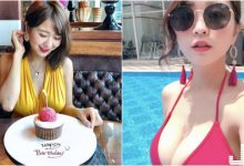 妹子慶生穿超辣!「深V綁帶」渾圓美乳挺出,換上比基尼後更不得了!-德州扑克迷