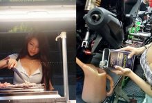 「巨乳正妹業務」假日兼差夜市烤肉！內行點玫瑰鹽口味可以看到抖奶秀！-德州扑克迷