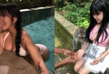 泳池裡怎麼有浪?巨乳髮型設計師一下水就「波濤胸湧」掀大浪-德州扑克迷