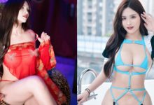 性感啟蒙老師艾希Ash透視肚兜慶新年　車頭燈若隱若現超大膽-德州扑克迷