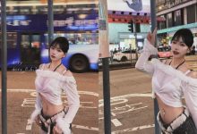 香港彌敦道驚見台灣妹「Dory」，應景蛇年展「超細美腰」！-德州扑克迷