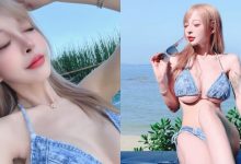 2024最後一發！巨乳正妹「嵐芯語」爆乳比基尼請粉絲多多指教！-德州扑克迷