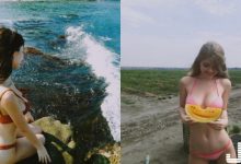 好大膽！台巴混血正妹「崇尚自然」，喜歡「戶外穿著內衣」畫面噴火無極限…-德州扑克迷