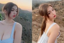 峰峰相連到天邊！正妹酒商「Mia 米亞」爆乳征服美國的山-德州扑克迷