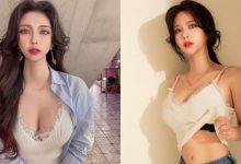 走廊上的「超優質美乳姐姐」，「誘惑的低胸裝」好有魅力！-德州扑克迷