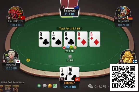 【EV扑克】牌局分析：转牌bluff还是河牌bluff？