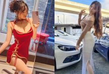 中古車業務開工穿這樣你簽不簽？性感寶貝「張瑜 Tako」爆乳旗袍辣秀美腿！-德州扑克迷