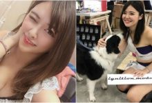 狗狗好識貨！展場正妹「魏檸」工作時被狗親 誰看了不想靠上去～-德州扑克迷