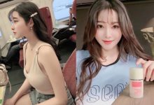 兇猛武器上高鐵！「薰薰」精美側臉太迷人，低胸領口掏雪乳旅客都不捨下車！-德州扑克迷