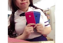 手機包膜女店員，身材這樣真的母湯喔~私下自拍大露「外雙Ｃ奶」客人都要大噴鼻血了！-德州扑克迷