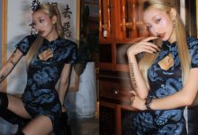 時尚殺手「Jolin」旗袍出戰，「黑絲誘惑」打造致命吸引力！-德州扑克迷
