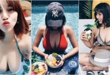 鼻血出來啦！「火辣正妹人妻」身材超性感！「渾圓美乳」池邊波光蕩漾！-德州扑克迷