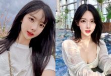 在泳池泡水的「高顏值可愛妹子」，透膚上衣展現「火辣曲線」！-德州扑克迷