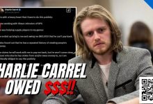 【EV扑克】趣闻 | Charlie Carrel揭露扑克巡回赛联合创始人涉嫌6万美元诈骗-德州扑克迷